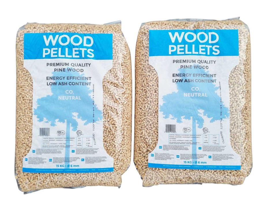 Pellet drzewny Ikea BLUE ENplus A1 PL031 DINplus JASNY >19MJ