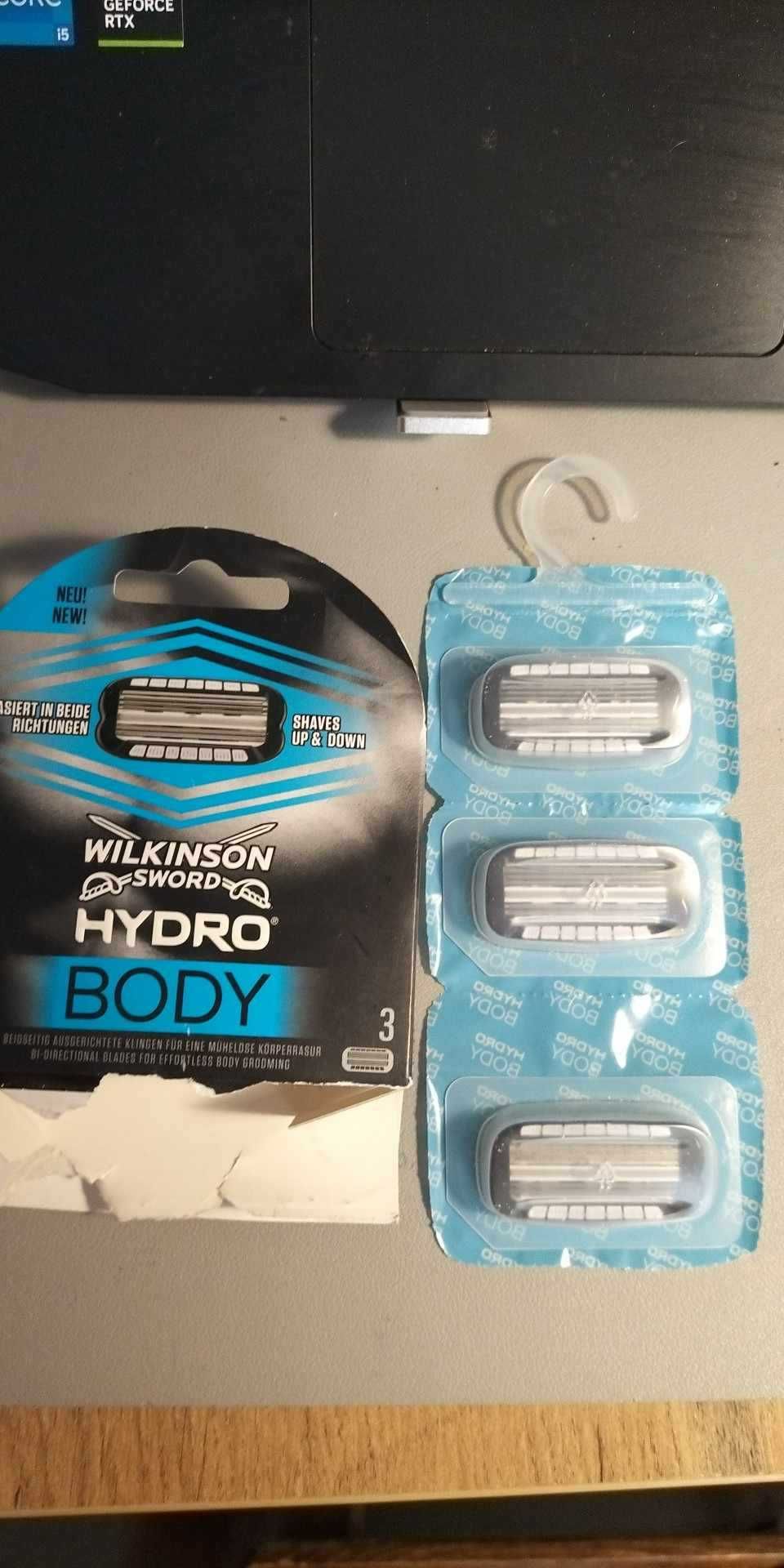 Wkłady do maszynek Wilkinson Hydro Body 3 sztuki