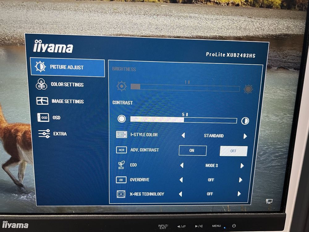 Monitor iiyama ProLite XUB2493HS – 4 sztuki, stan idealny, pivot