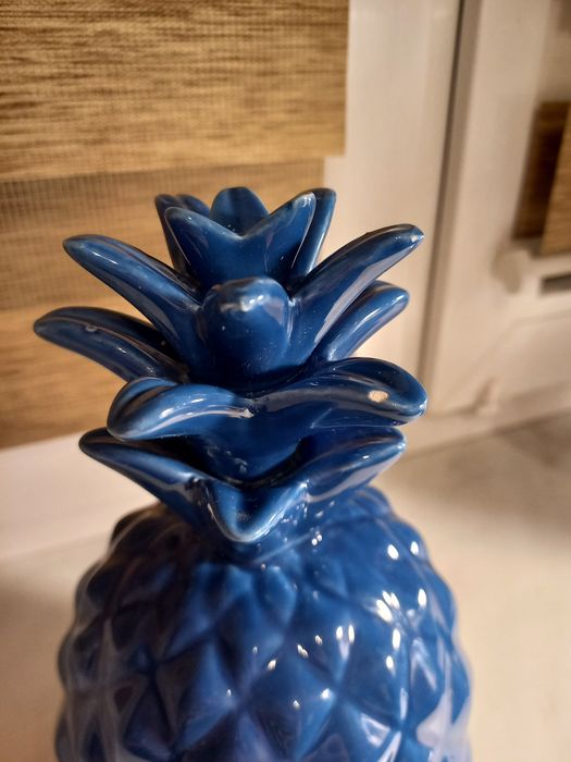Niebieski ananas ozdoba do pokoju