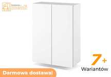 Szafka Łazienkowa Wisząca 60cm HUGO Biała Mat