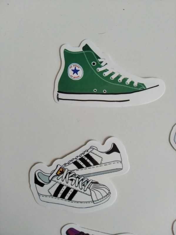 Naklejki Converse New Balance Adidas