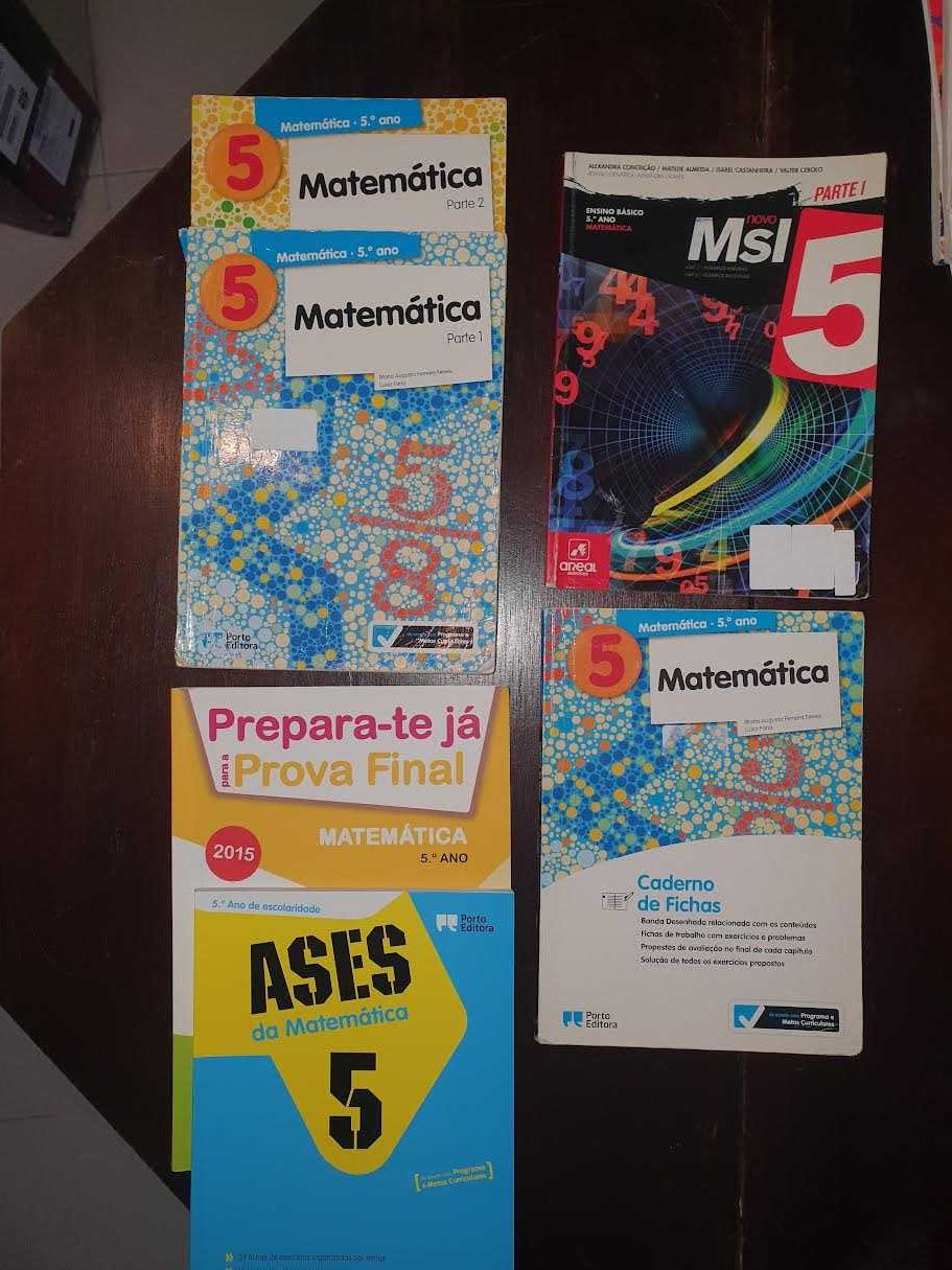 Livros ESCOLARES 5º ano