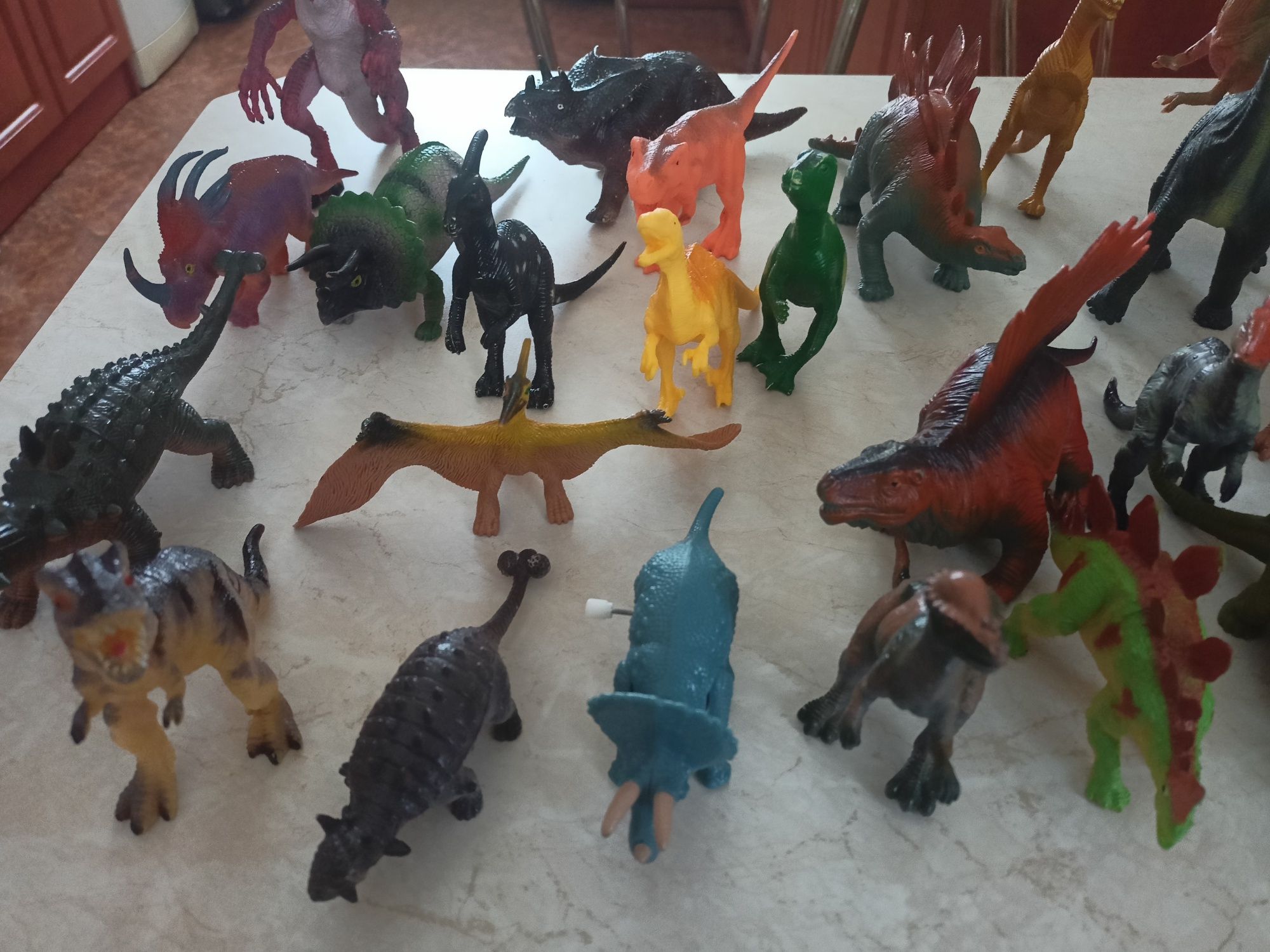Dinozaury figurki zestaw 30 sztuk