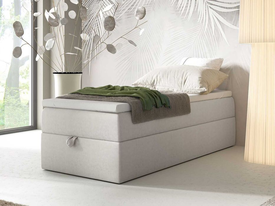 Łóżko KONTYNENTALNE SINGIEL bez wezgłowia 70x200 80x200 90x200 100x200