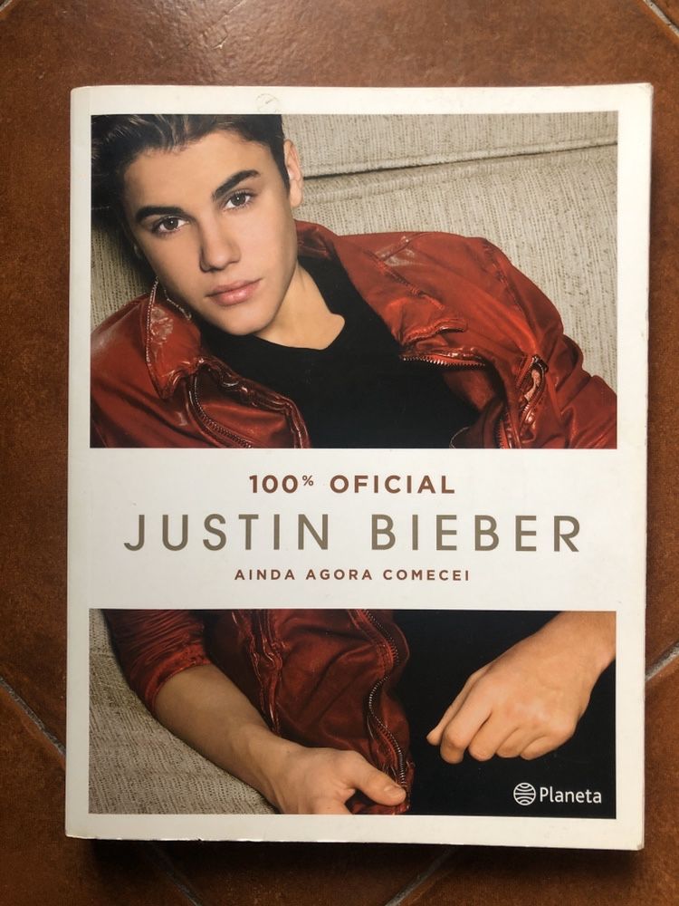 Livro Justin Bieber- Ainda agora comecei