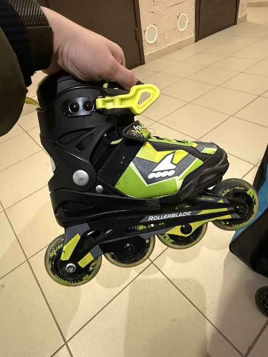 Продам дитячі ролики Rollerblade, шолом, захист, сумку Micro