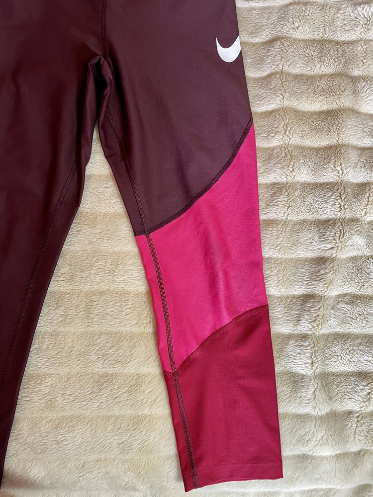 Leggings Nike Power bordeaux/rosa (S) [ULTIMO PREÇO]