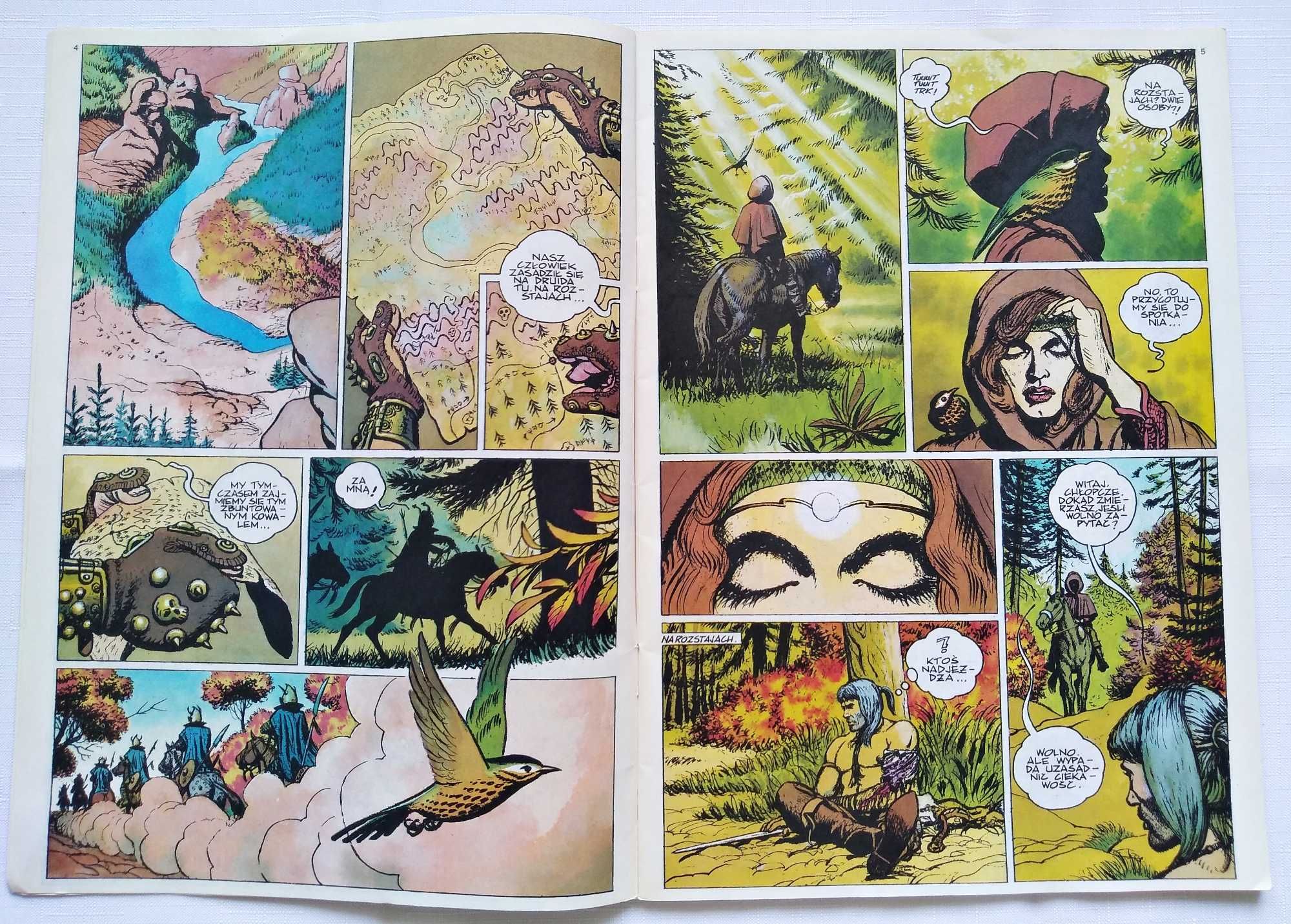3szt WYDANIE 1 WIEDŹMIN nr 8 9 10 Stary KOMIKS Polch Sapkowski 1993 r.