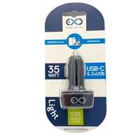 Ładowarka samochodowa USB eXc 3000 mA
