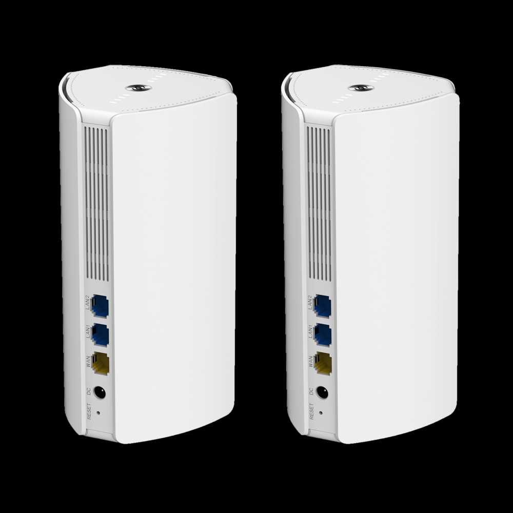 Reyee Pack 2 Routers Gigabit Mesh Wi-Fi 6 AX1800