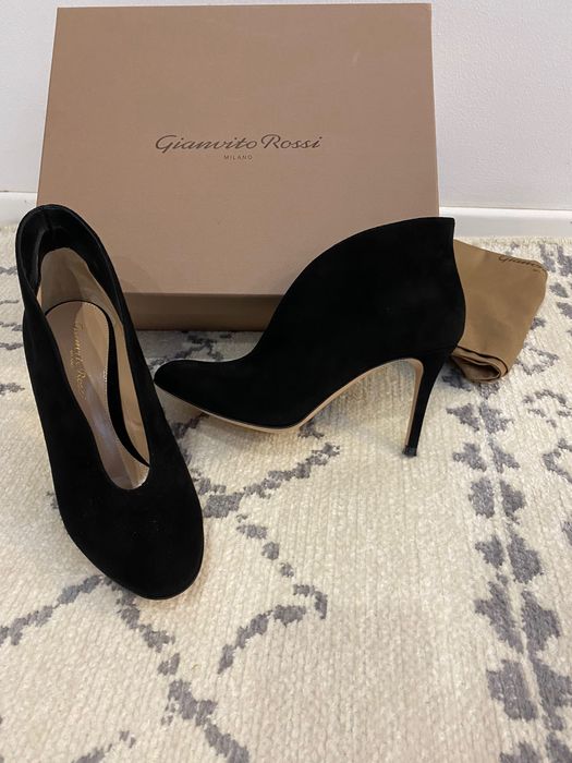 Туфлі, ботільйони Gianvito Rossi Vamp Bootie 85 оиригінал