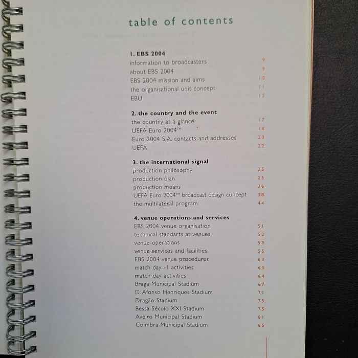 UEFA Euro 2004 - EBS 2004 Handbook
