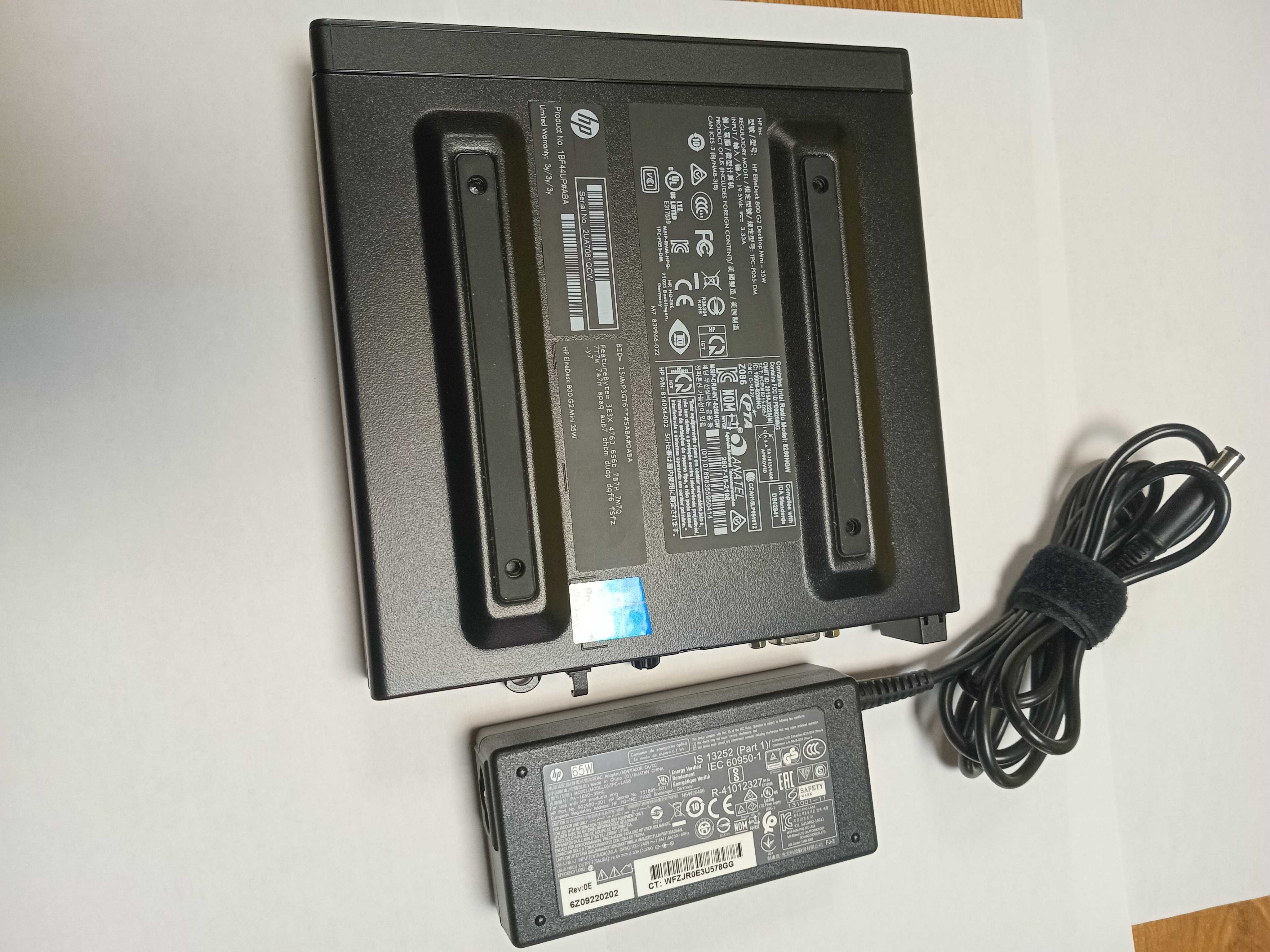 Міні ПК  HP EliteDesk 800 35W G2