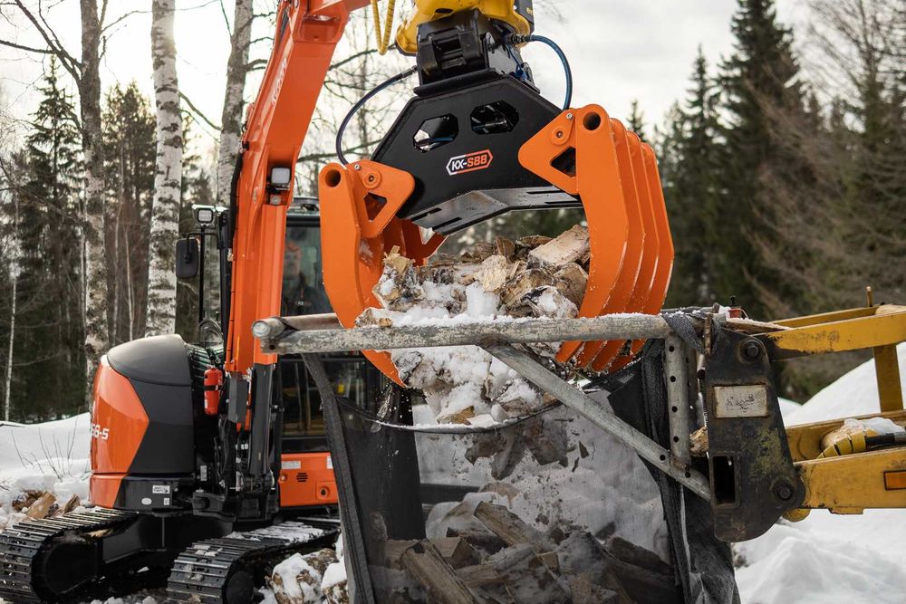 Навісне обладнання для екскаваторів