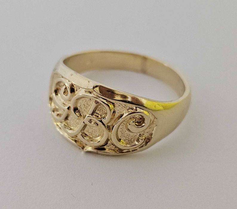 sygnet złoty 14k 585 r25 *9,42g*  NOWY