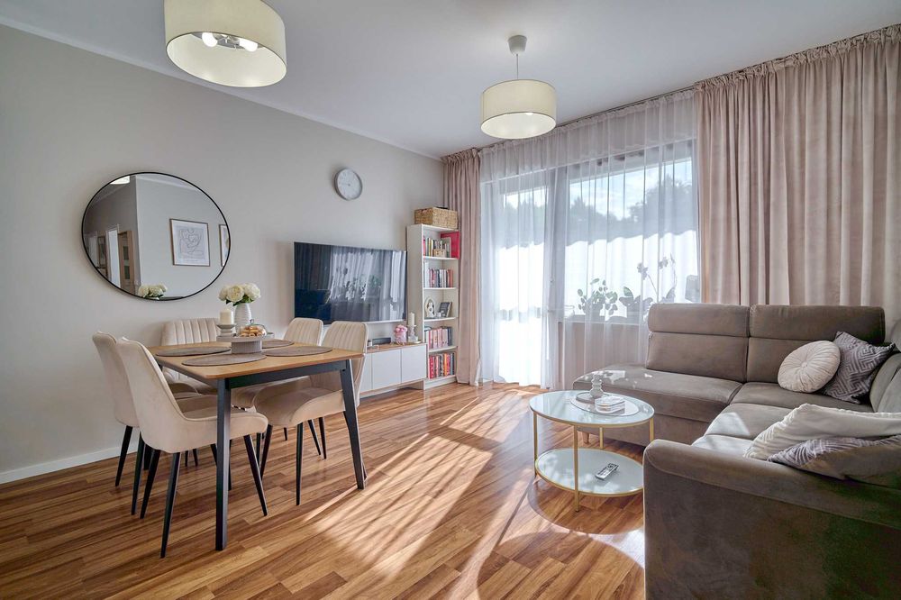 Piła, Zielona Dolina, Kazimierza Wielkiego - 3 pokoje, balkon, parter.