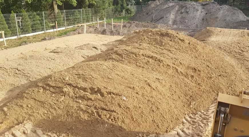 Piasek na zasypki, kopany, rzeczny, płukany, zagęszczalny, pospółka