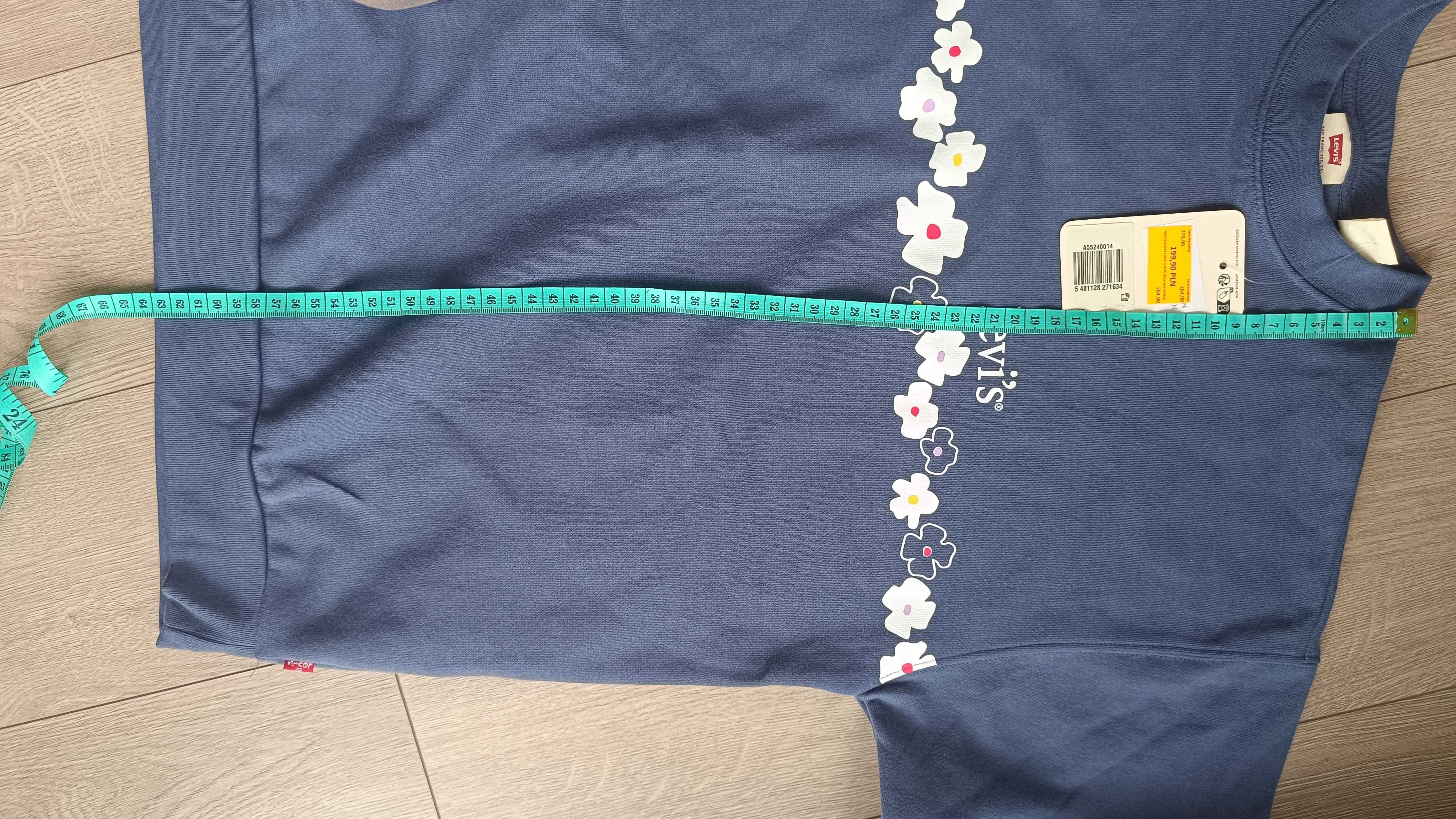 Oryginalna bluza damska LEVI'S - rozmiar pasuje od XS do M