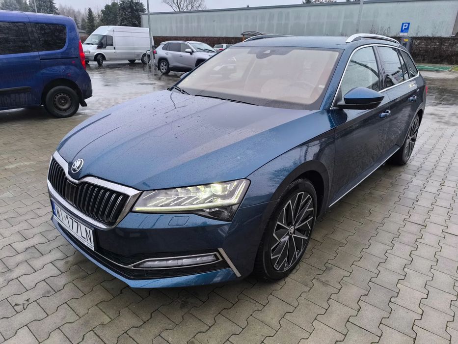 Skoda Superb 2,0 TDI 200 KM DSG 4x4 Laurin&Klement krajowy, serwis ASO, super stan