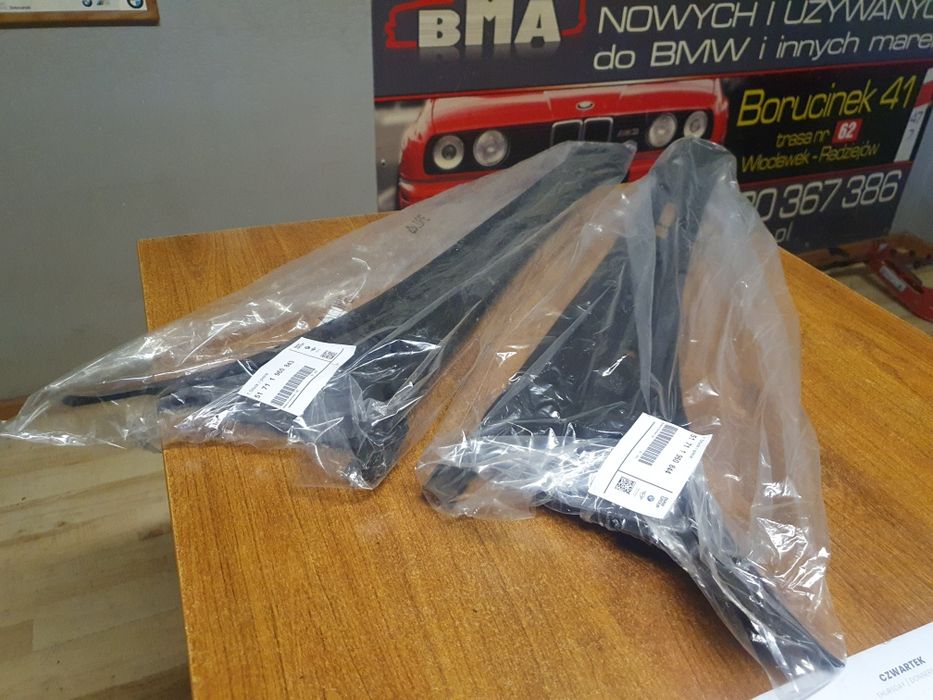 BMW E36 Osłona Podszybie Prawe Lewe Sedan Kombi Compact Nowe Oryginał