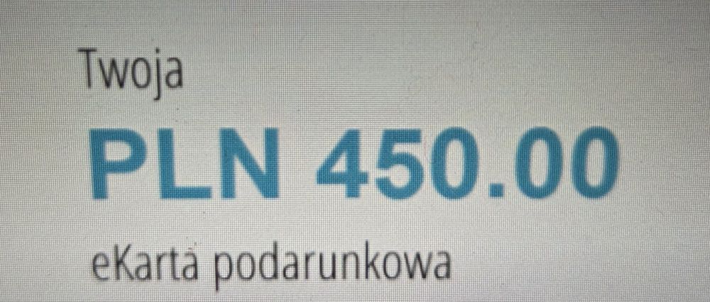 Karta Primark 450 zł