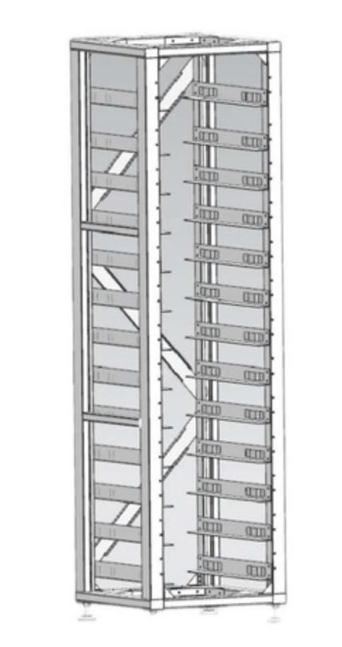 Szafa BOS-A 14-RACK- do 14 modułów bateryjnych CENA: 1699 zł z VAT!