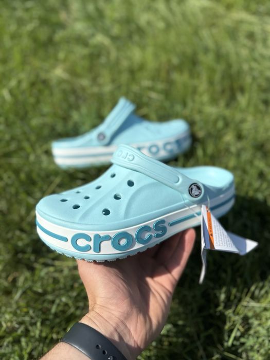 Crocs bayaband мужские кроксы крокси чоловічі баябенд сині , сірі