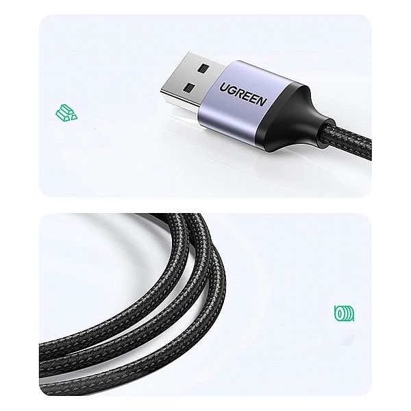 Ugreen wielofunkcyjny adapter HUB USB 3.0 - 3 x USB / Ethernet RJ-45 /