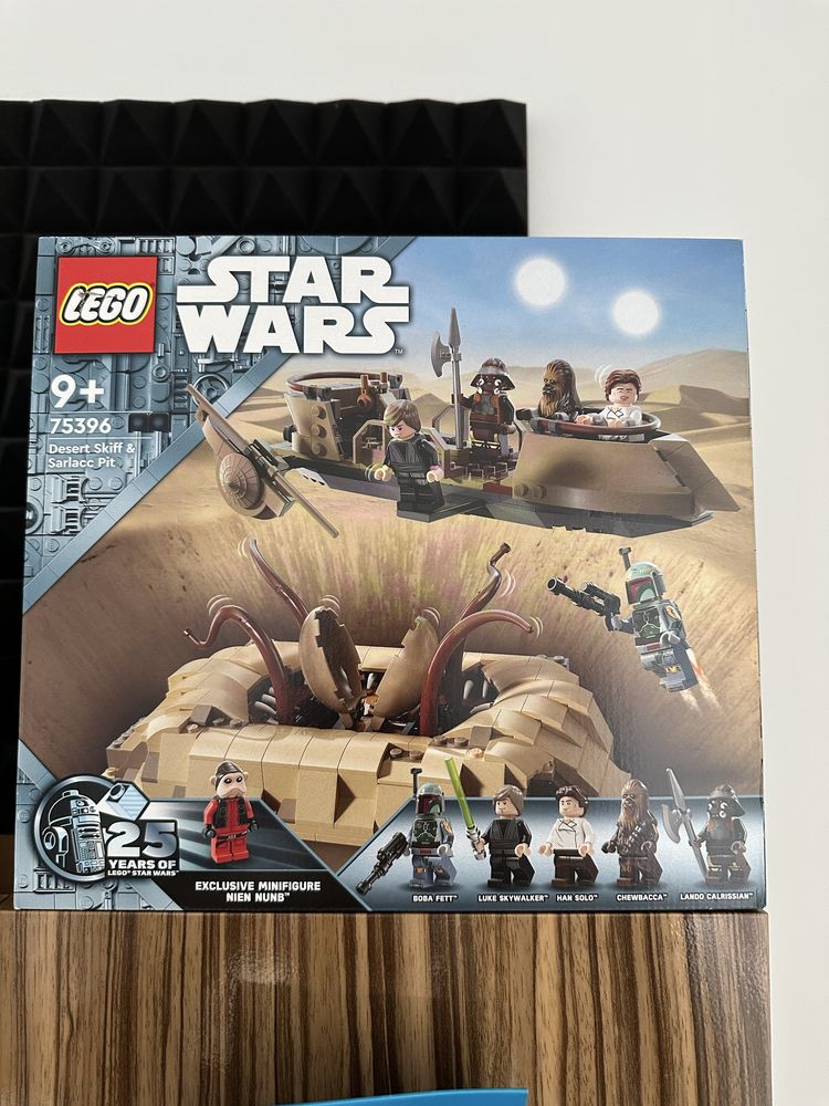 Lego Star Wars 75396 БЕЗ МІНІФІГ Пустельний скіф та яма Сарлакка