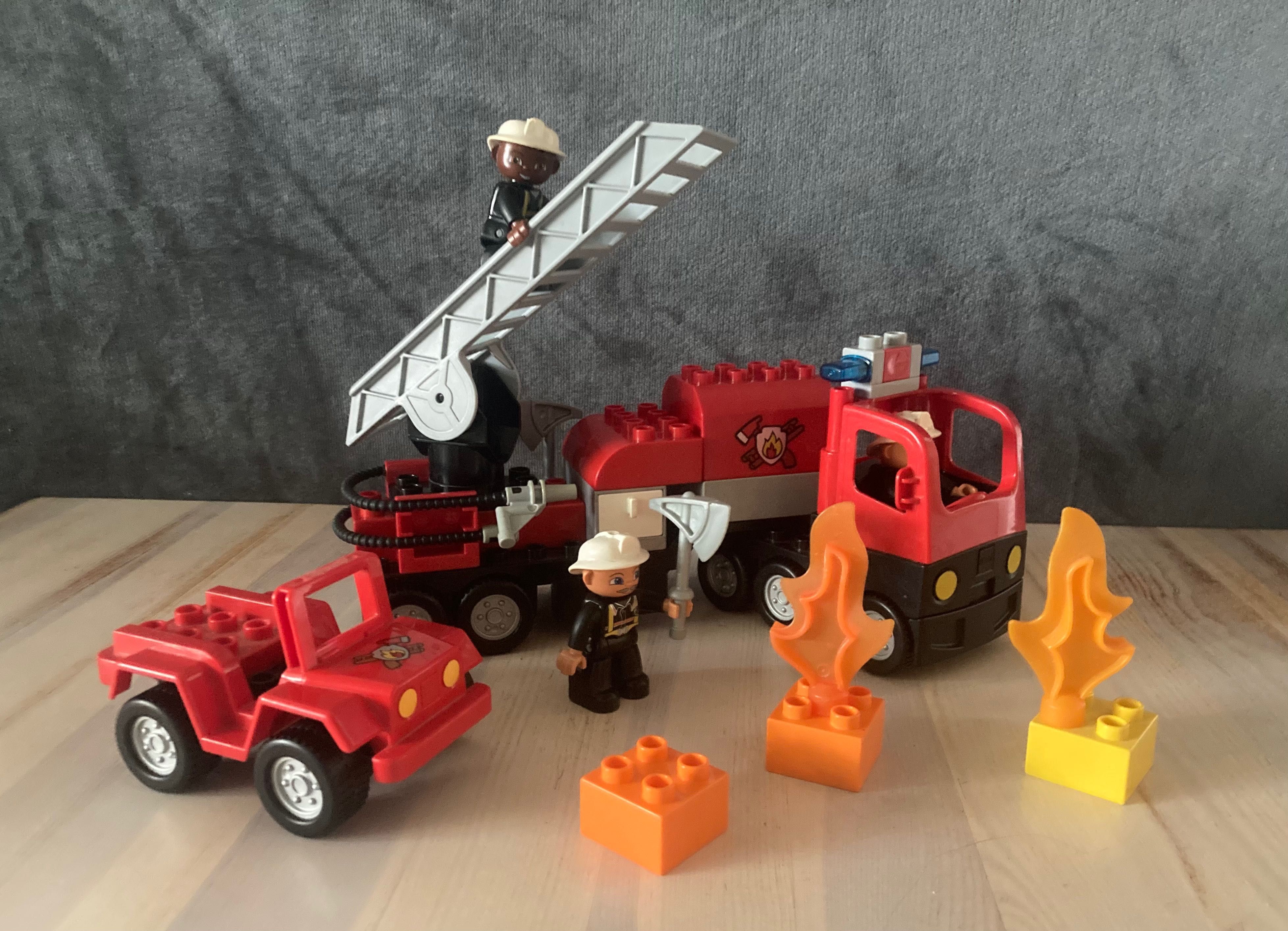 LEGO Duplo 6169 i 4977 Strażacy