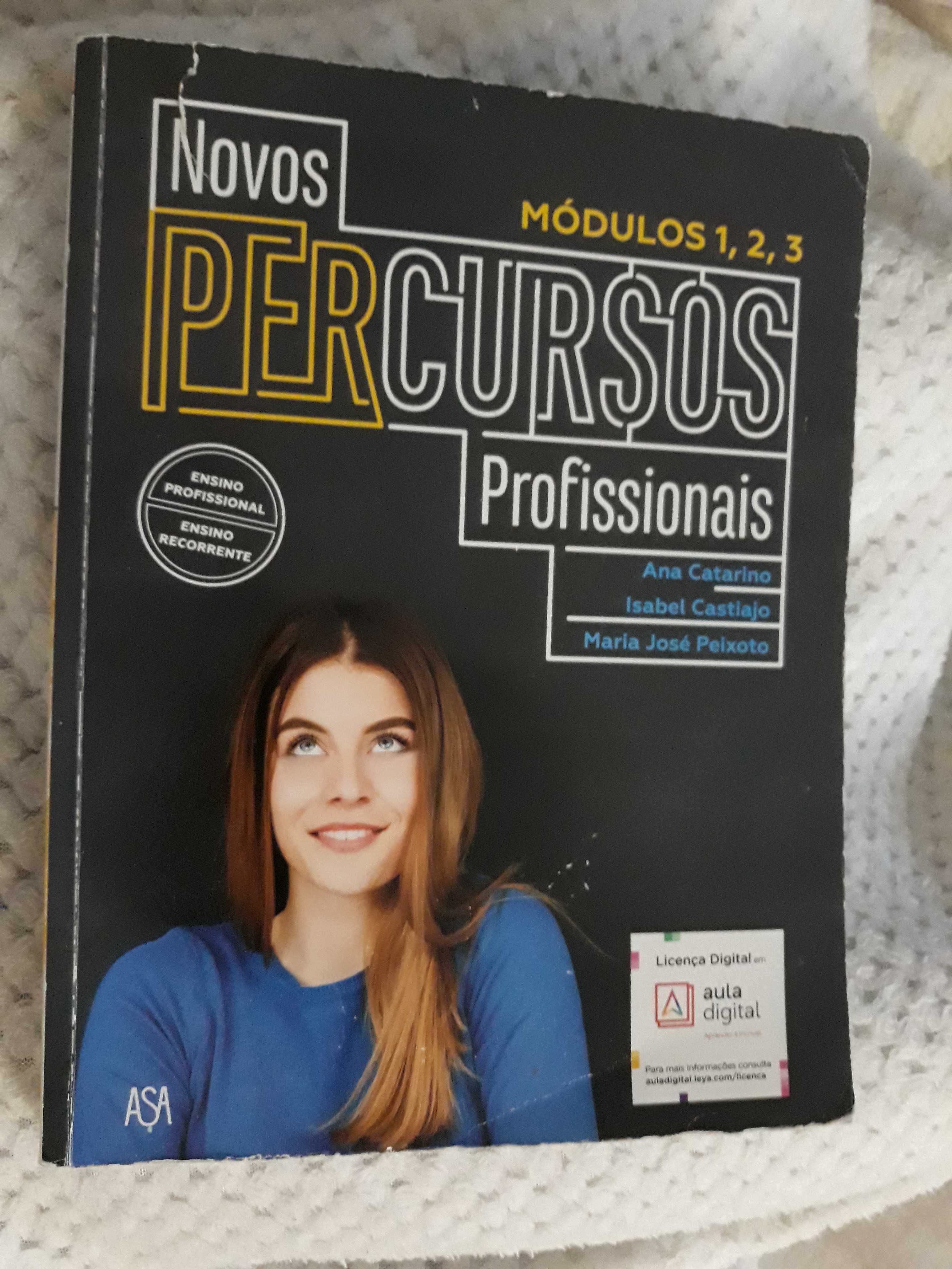 Livros do ensino profissional- português e economia