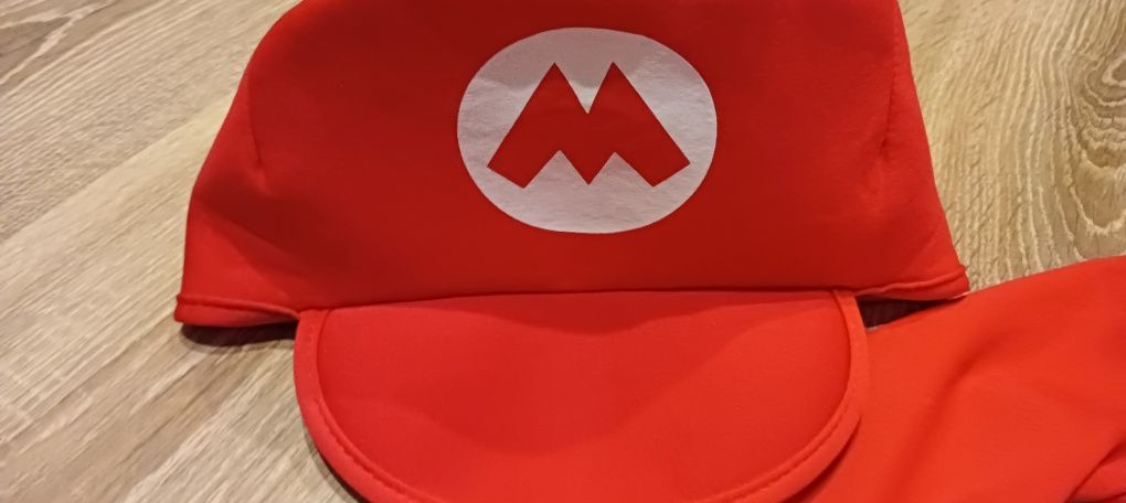 Strój przebierańcow na bal- Super Mario rozmiar dziecięcy  S  ok 116