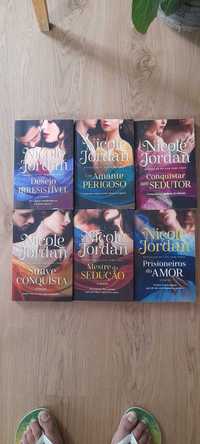 Série 6 livros Nicole Jordan