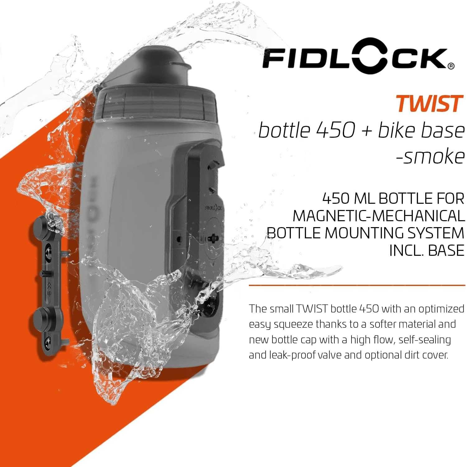 Uchwyt na Bidon Fidlock Twist 450 ml NOWY