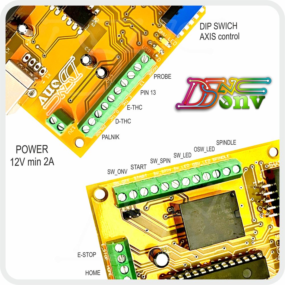 Kontroler programu CNConv 3 osie Wektory PL full