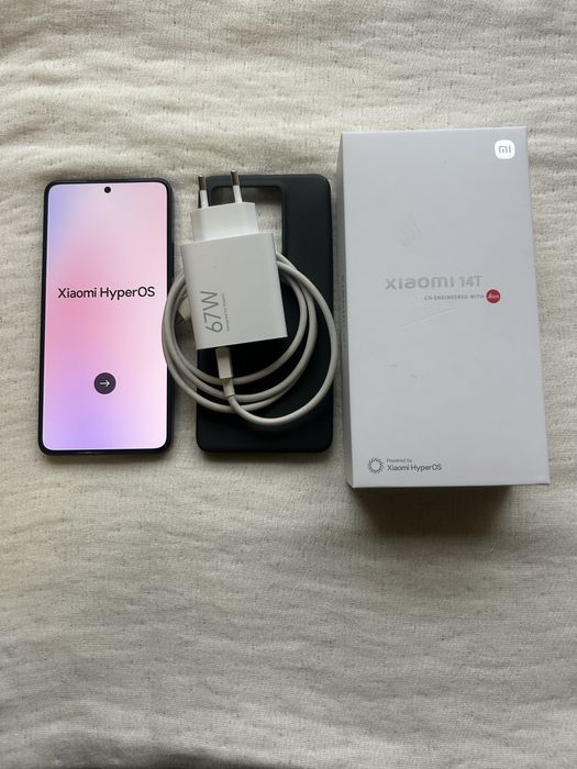 Xiaomi 14T 256GB - impecavel com caixa e carreagdor orginal.
