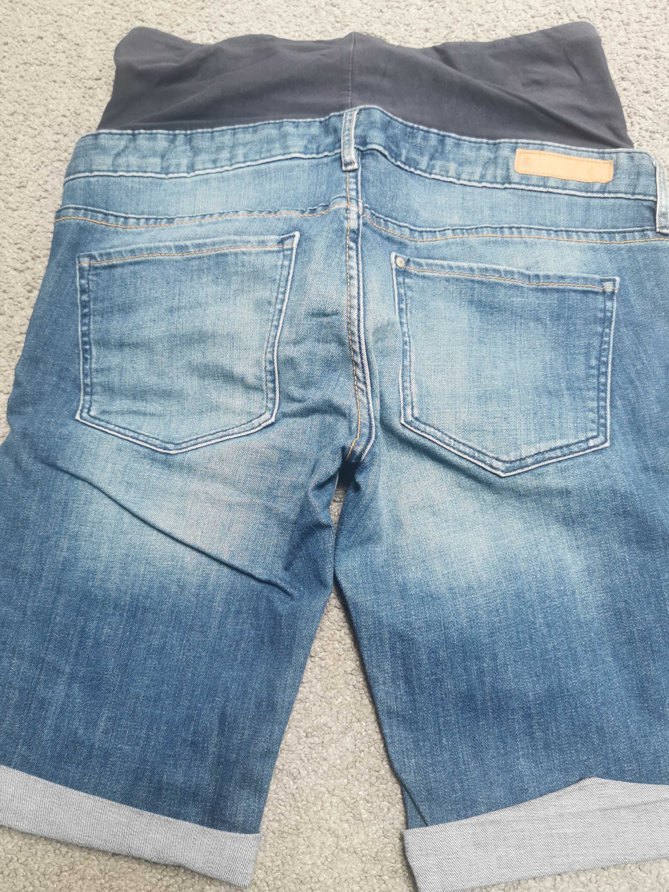 Spodenki jeansy ciążowe H&M