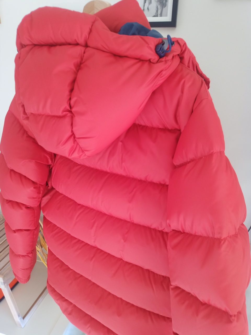 Blusão puffer de penas Rab