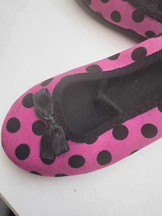 Balerinki pantofle podeszwa  antyposlizgowa 19,5cm