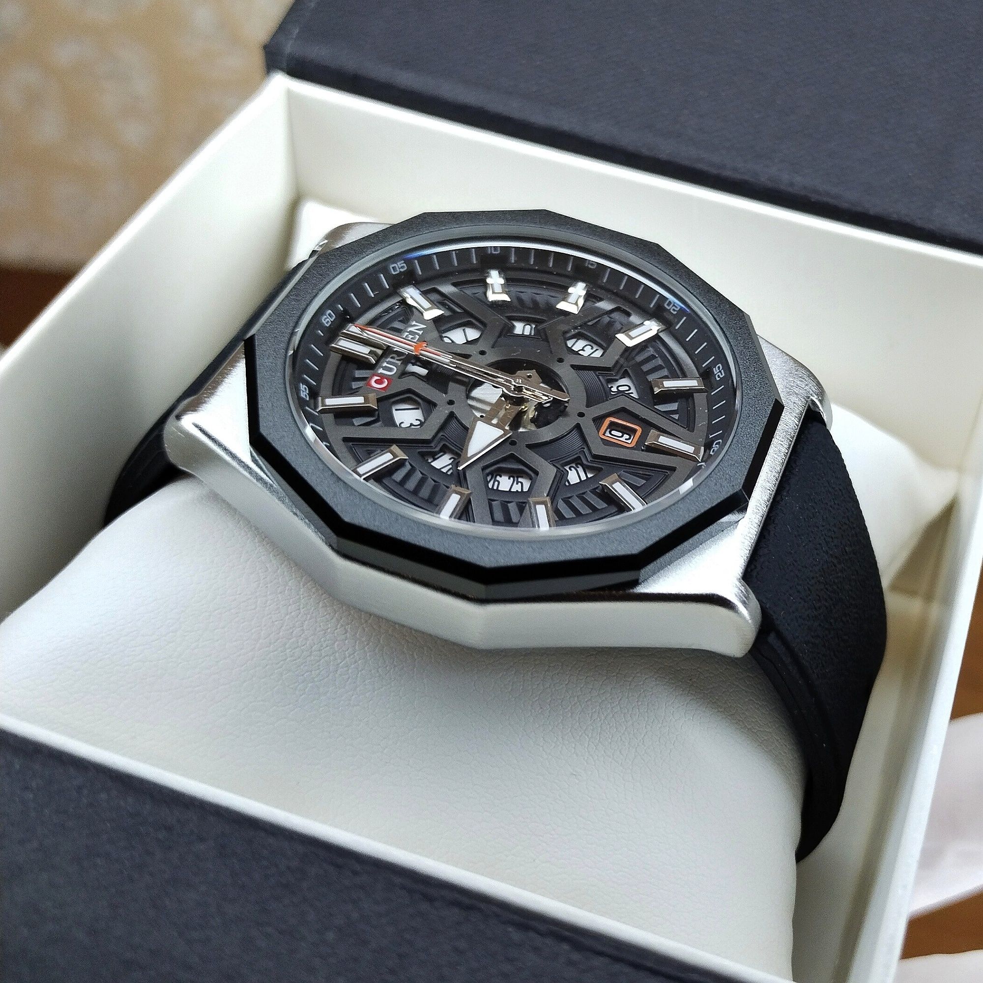 Чоловічий годинник Gurren 8437 casual мужские наручные часы