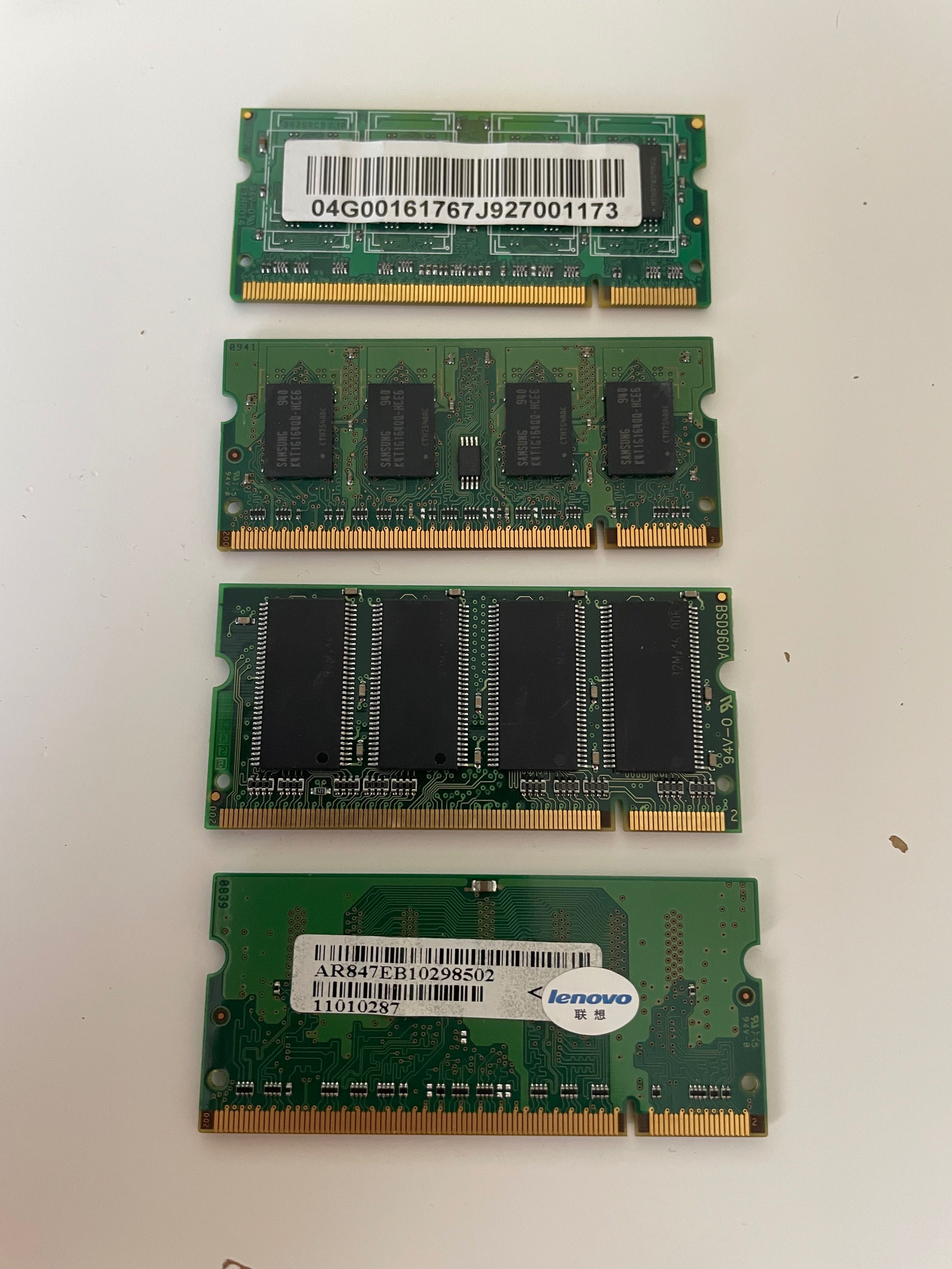Pamięć RAM 512 MB / 1GB