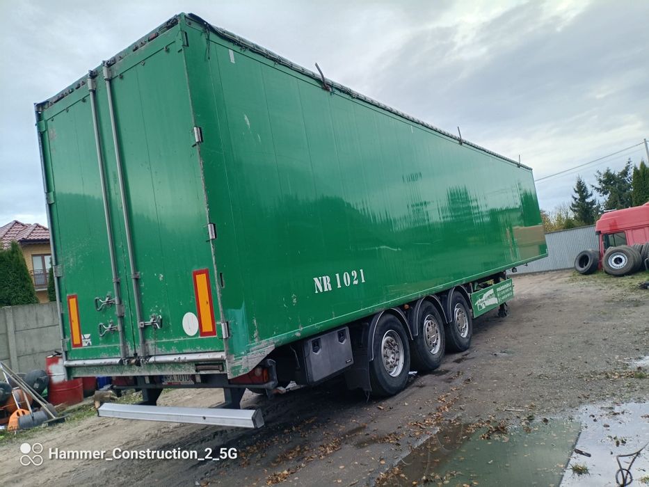 Naczepa Kraker ruchoma podloga