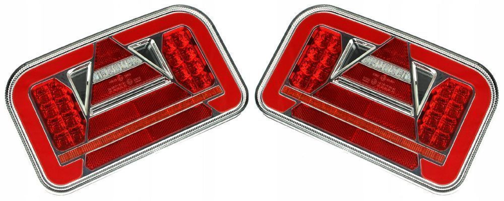 Lampa Tylna Zespolona Led Dynamiczny Kierunek Para