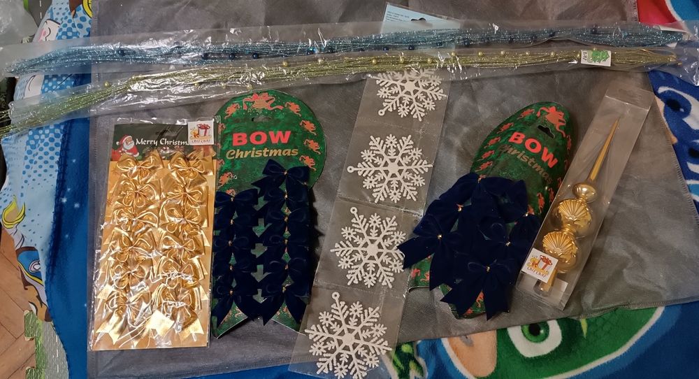 Ялинкові прикраси, игрушки на ёлку набір, лот