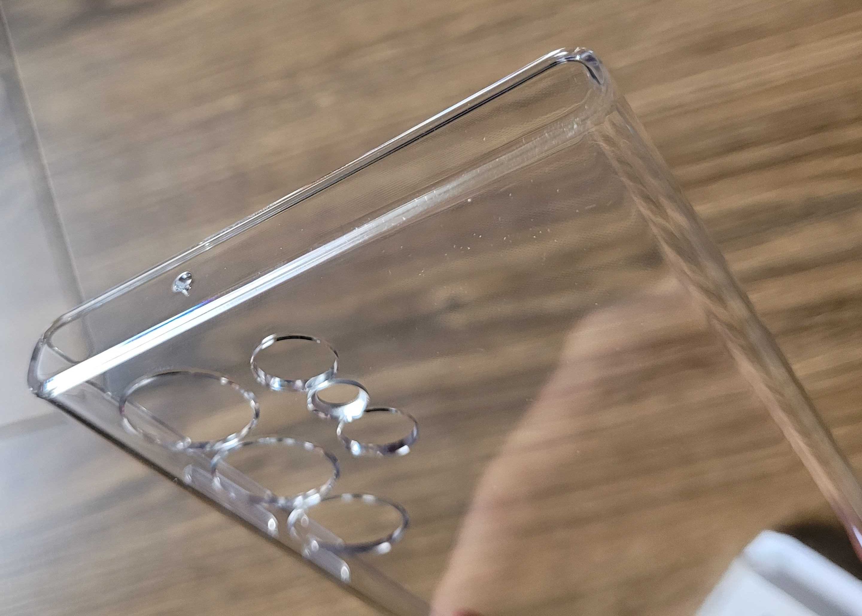 Etui Samsung Clear Case do Galaxy S23 Ultra bezbarwne cover NOWE
