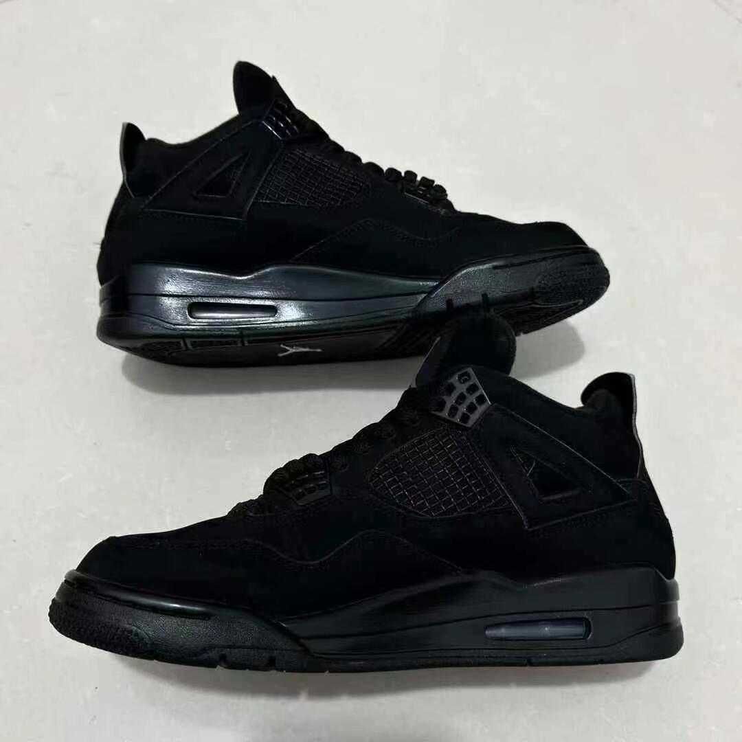 Jordan4RetroBlack Cat Czarne buty  unisex:R.39-45