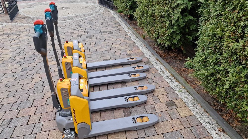 NOWY Jungheinrich Elektryczny Wózek Paletowy 115cm/100cm/80cm Paleciak