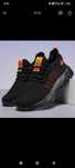 Adidasy męskie sportowe Nowe czarno pomarańczowe Roz 42 dł wkładki 27