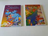 Aladino e Peter Pan - Livros dos clássicos filmes de Walt Disney B.D.